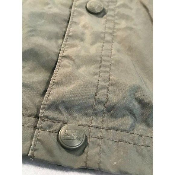 Starter Windbreaker Jacket Mens Sz XXL Green - Picture 4 of 8